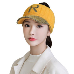 Autumn And Winter New Hat Female Fashion Alphabet Knitting Woolen Cap