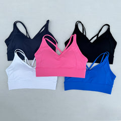 Fixed Integrated Anti-shock Sports Bra Yoga Vest