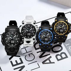 Children's Outdoor Sports Led Multi-function Luminous Electronic Watch