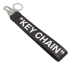 Letter Printing Electroplating Pendant Keychain