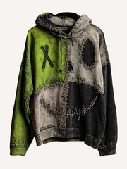 Fashion Casual Printed Polyester Sweater