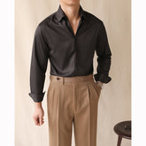 One-piece Collar Long-sleeved Shirt