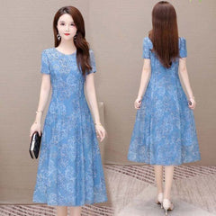 Summer Dress Fashion Casual Western Style