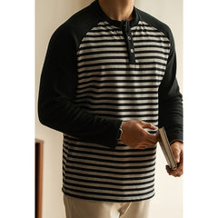 Men's Spring Leisure Loose Bottoming Shirt Men