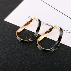 Alloy Dripping Stud Earrings Earrings
