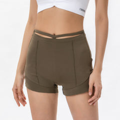 High Elasticity Skinny Slimming Sports Shorts