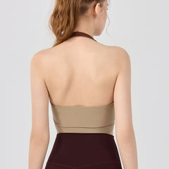 Women's Outer Wear With Braces And Breast Pad Sports Underwear