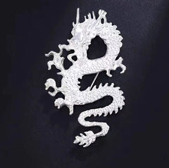 Chinese Style Dragon Totem Brooch