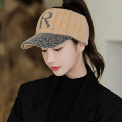 Autumn And Winter New Hat Female Fashion Alphabet Knitting Woolen Cap