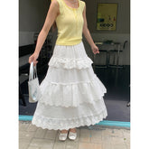 French Style Lace New Style A- Line Midi Dress