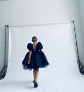 Women's Solid Color Spanish Style Princess Dress