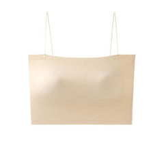 Women's Solid Color Chest Cushion Beautiful Back And Strapless