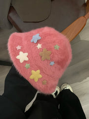 Autumn And Winter Make Your Face Look Smaller Plush Fisherman Hat Warm