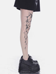 Tattoo Stockings Women's Ultra-thin Pantyhose