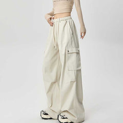 Women's Loose Casual Mechanical Style Sports Pants