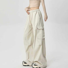 Women's Loose Casual Mechanical Style Sports Pants