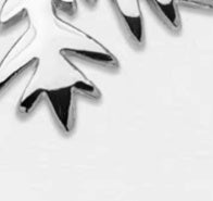 Silver Snowflake Brooch High-end Accessories