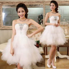 Party Small Dress European And American Foreign Trade Banquet Tube Top Dress Short