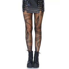 Women's Halloween Spider Fishnet Stockings Pantyhose