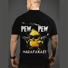 Men's Casual Loose Cartoon 3d Printed Short Sleeve