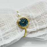 Women's High-grade Simple Pearl Bangle Watch High-grade Watch
