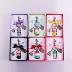 Macaron Pendant Key Ring Bag Buckle Key Ring Female