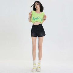 Fashion Personality Denim Shorts For Women