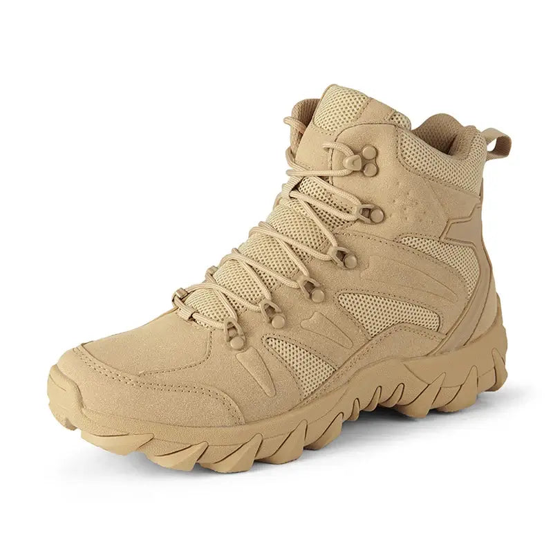Mens Outdoor Hiking Boots Anti Wear Camping Shoes