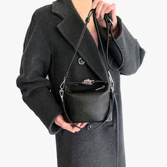 Womens Evening Clutch Bag Genuine Leather Crossbody