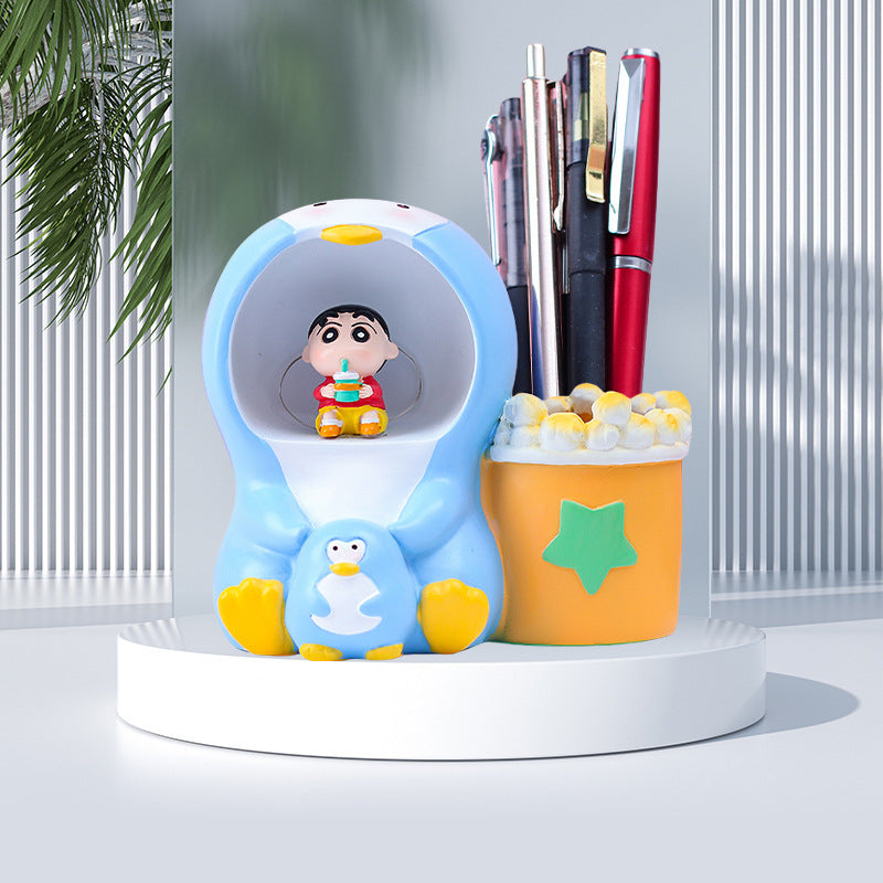 Cute resin pen holder desk decoration – Pick N Drop collectible USA Europe