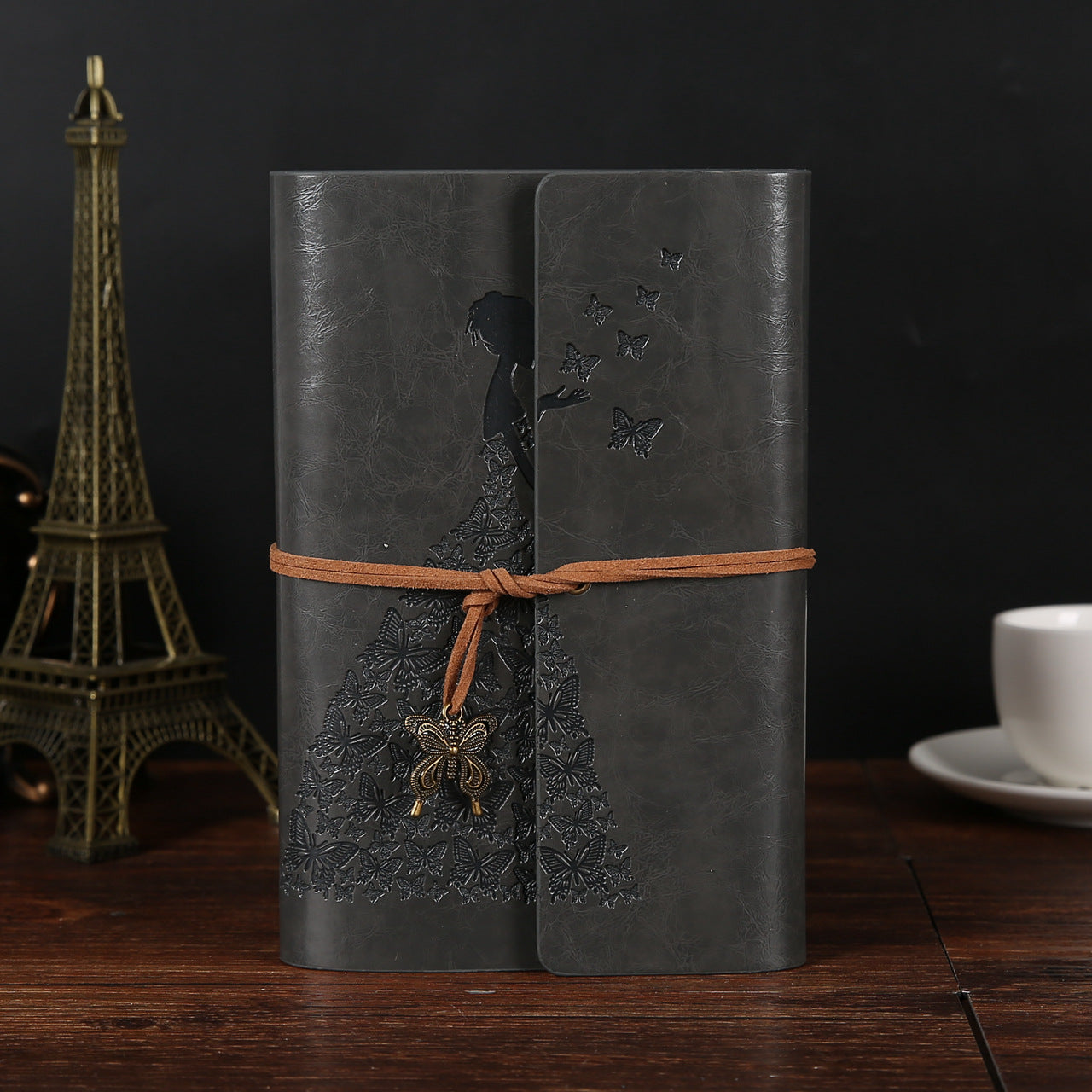 Retro kraft paper notepad – business conference gift use