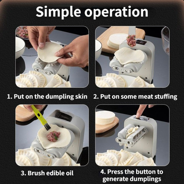 Electric dumpling maker machine – USB charging cable included