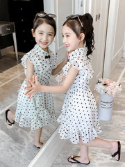 Girls chiffon dress