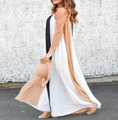 Large size loose slim casual dress