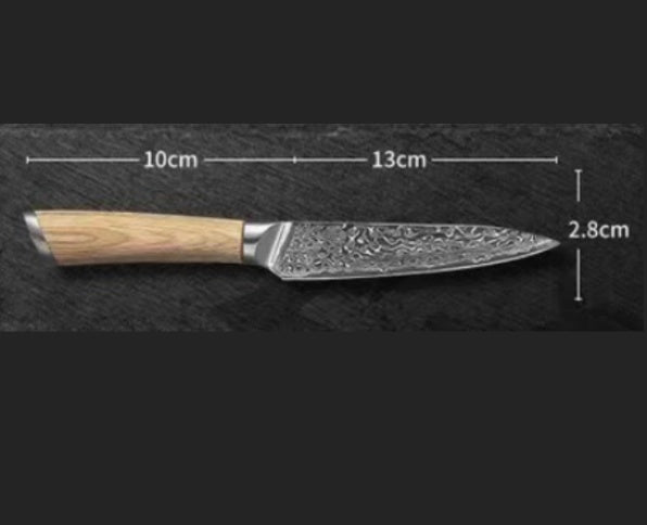 Damascus kitchen knife set – Pick N Drop premium gift USA Europe
