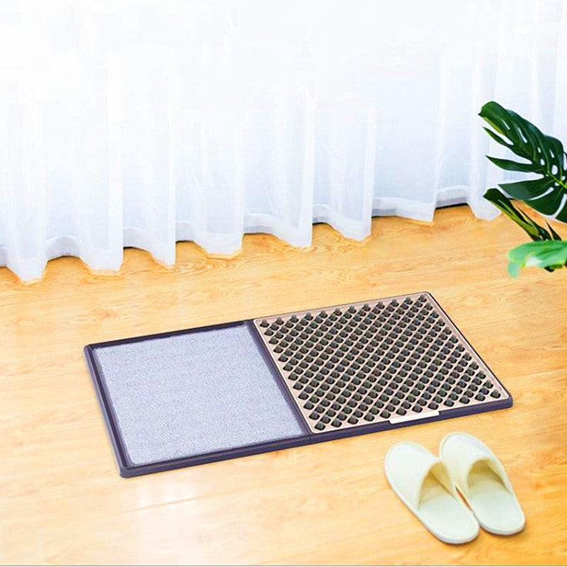 Bathroom anti-slip mat microfiber PVA – 83x45cm 6-layer absorbent front view