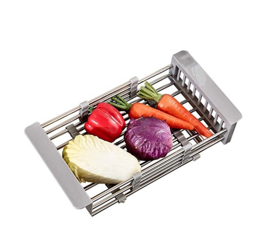 Kitchen sink drain basket – black gray color options detail