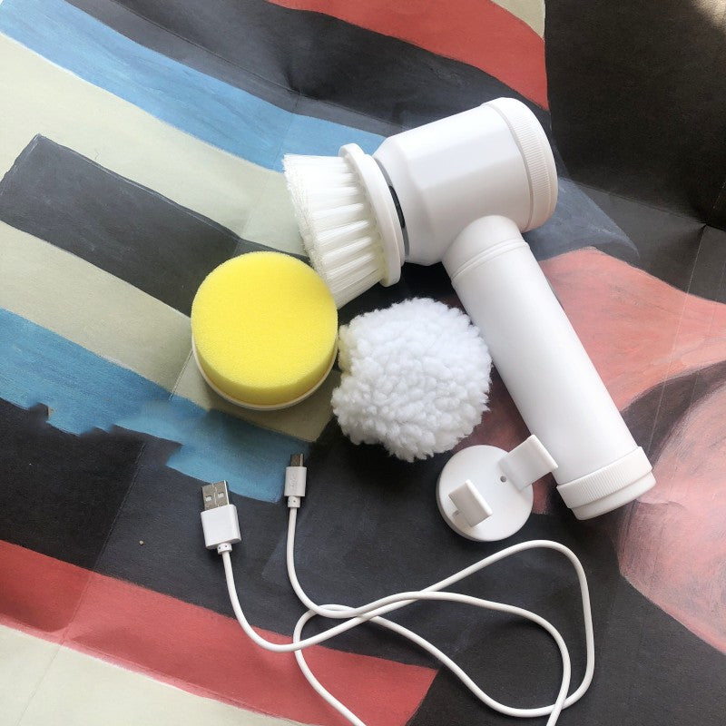 Electric cleaning brush 5-in-1 handheld – sofa carpet upholstery cleaning
