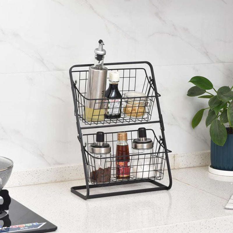 Multilayer kitchen storage rack – Pick N Drop kitchen gift USA Europe