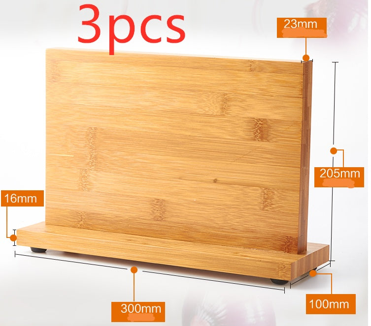Magnetic knife holder for kitchen – 1 2 3 piece bundle options