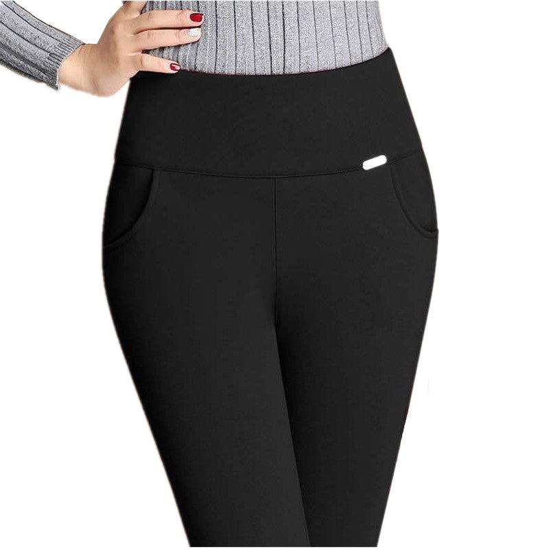 Pants Women's High Waist Stretch Outer Wear Leggings