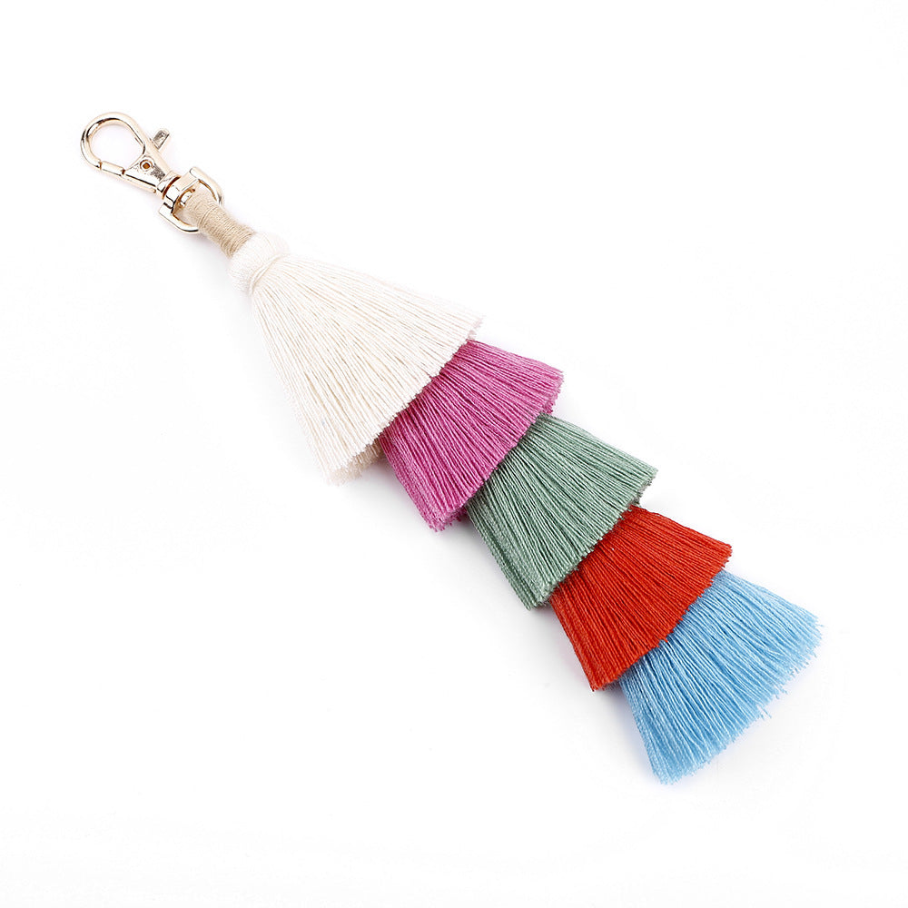 Tassel Bag Pendant European And American Retro Style Tassel Pendant Jewelry