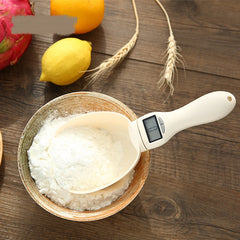 Mini kitchen scale for baking – precision LED 4 unit spoon scale front view