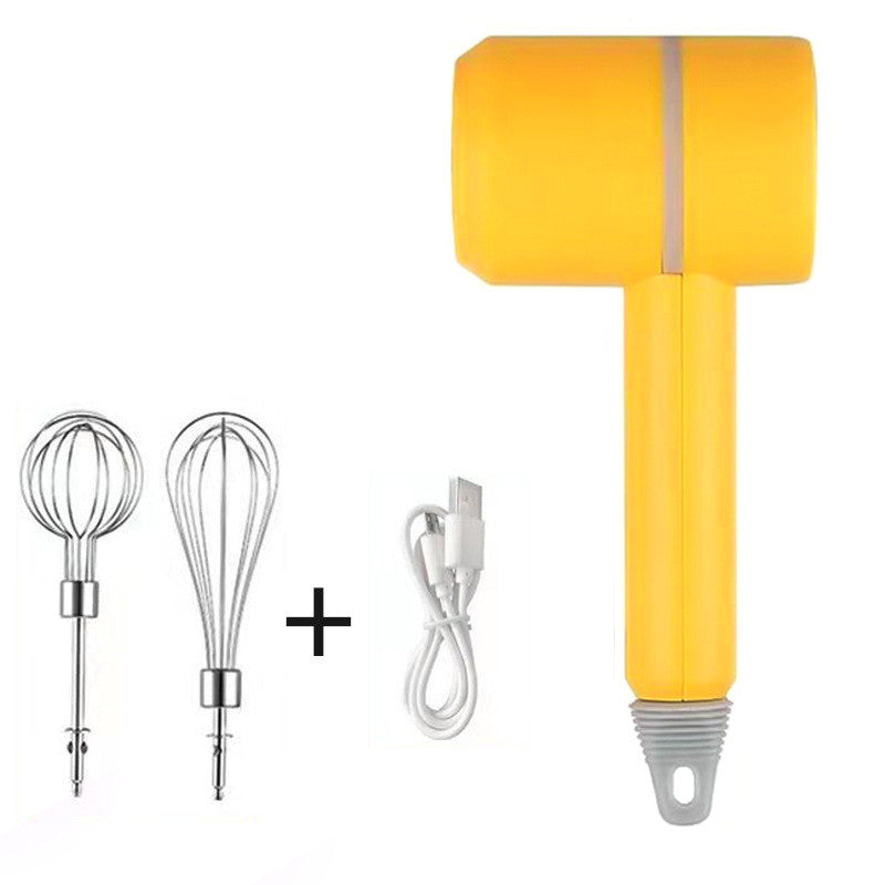 Rechargeable electric egg beater handheld – Pick N Drop baking gift USA Europe