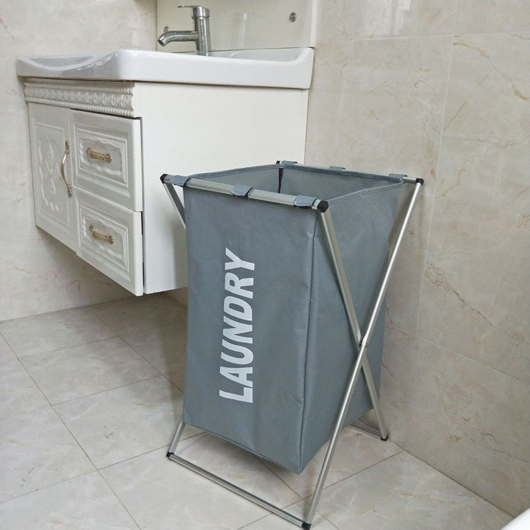 Collapsible laundry hamper Oxford cloth – aluminum tube frame structure