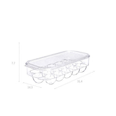 Refrigerator egg storage box – 31.4x14.3x7.7cm modern simple design