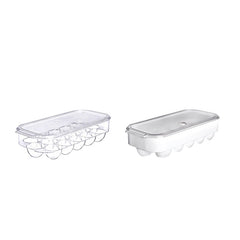 Refrigerator egg storage box – food safe PET material close-up