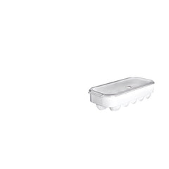 Refrigerator egg storage box – white transparent color options detail
