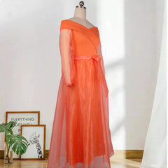 Sexy Off-The-Shoulder High-Waisted Large Size With Belt Casual Big Swing Dress Women'S Dress Dress