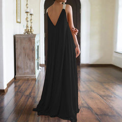 Bohemian Plus Size Suspender Dress Women